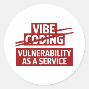 technology internet coding funny classic round sticker