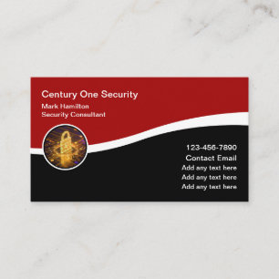 Technology Security Consultant  Business Card