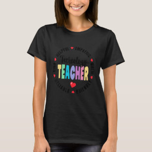 Technology Teacher Tech Computer Teacher Stem Stea T-Shirt