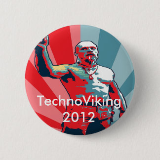 TechnoViking 2012 6 Cm Round Badge