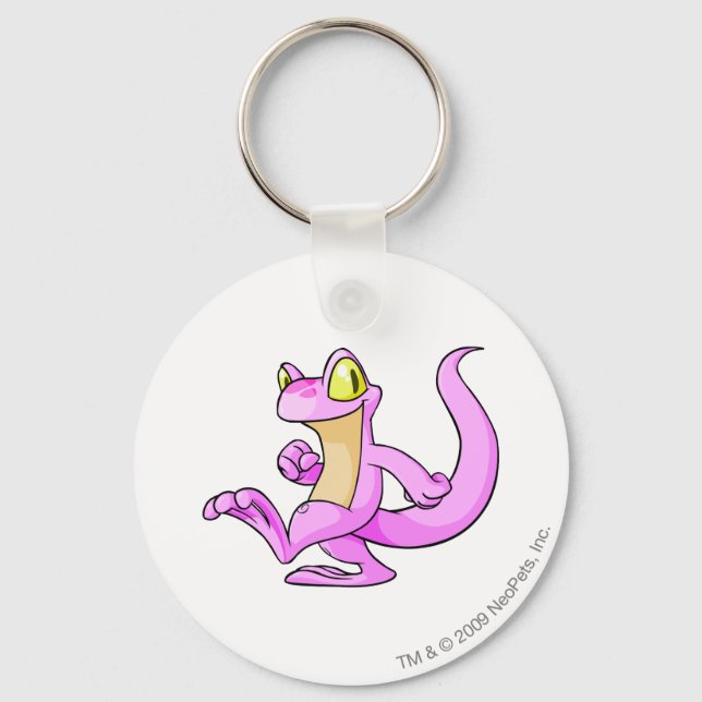 Techo Pink Key Ring (Front)