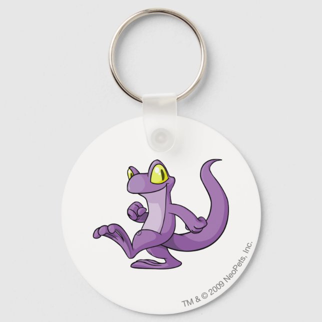 Techo Purple Key Ring (Front)