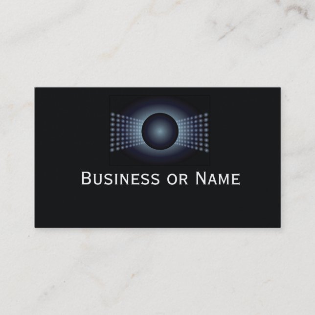 Techonlogy or Business Card Logo Template (Front)