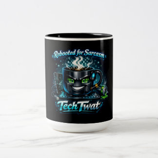 TechTwat Two-Tone Coffee Mug