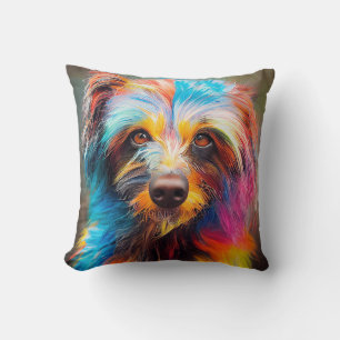 Teckel Dog Pet Cute Adorable Animal Companion Cushion