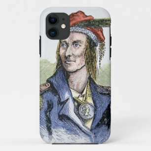 Tecumseh (1768-1813) (coloured engraving) iPhone 11 case