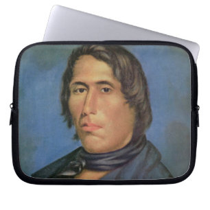 Tecumseh (1768-1813) (oil on canvas) laptop sleeve