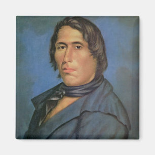 Tecumseh (1768-1813) (oil on canvas) magnet