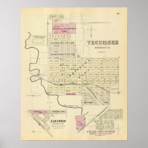 Tecumseh, Nebraska Poster