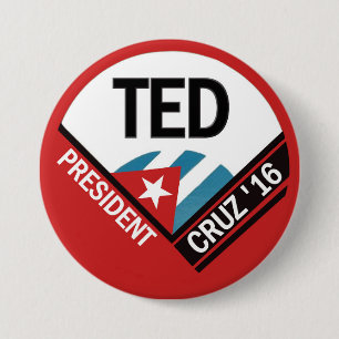 Ted Cruz 2016 7.5 Cm Round Badge