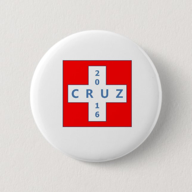 Ted Cruz 2016 Presidential campaign button (Front)