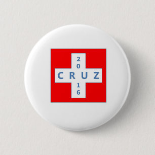 Ted Cruz 2016 Presidential campaign button