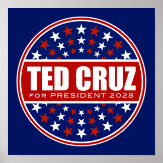 Ted Cruz for President 2028 Poster