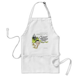 Ted Cruz Slithers From Congress Funny Standard Apron