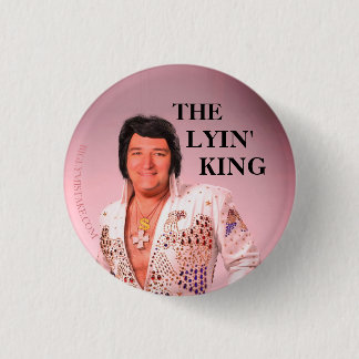 TED CRUZ THE LYIN' KING 3 CM ROUND BADGE
