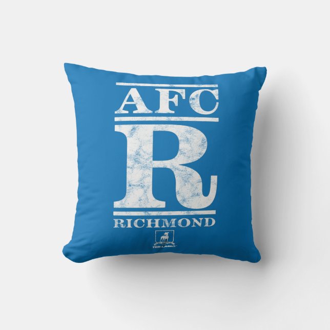 Ted Lasso | AFC R Richmond Text Logo Cushion (Front)