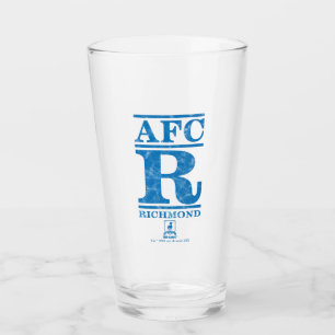 Ted Lasso AFC R Richmond Text Logo Glass