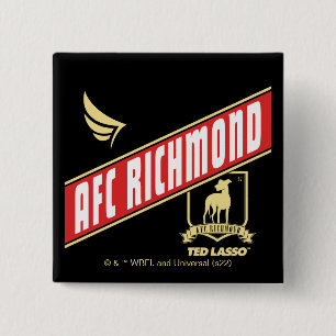 Ted Lasso AFC Richmond Athletic Banner 15 Cm Square Badge