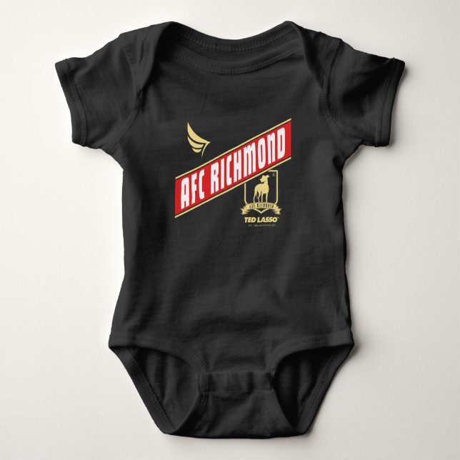Ted Lasso | AFC Richmond Athletic Banner Baby Bodysuit (Front)