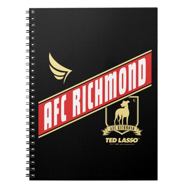 Ted Lasso | AFC Richmond Athletic Banner Notebook (Front)