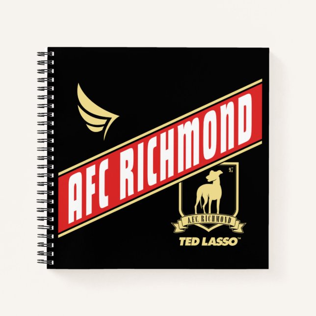 Ted Lasso | AFC Richmond Athletic Banner Notebook (Front)