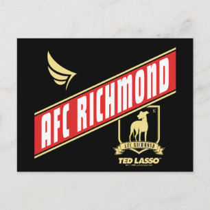 Ted Lasso   AFC Richmond Athletic Banner Postcard