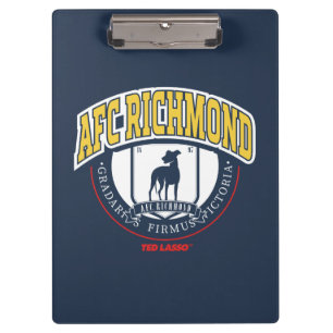 Ted Lasso AFC Richmond Athletic Circle Badge Clipboard