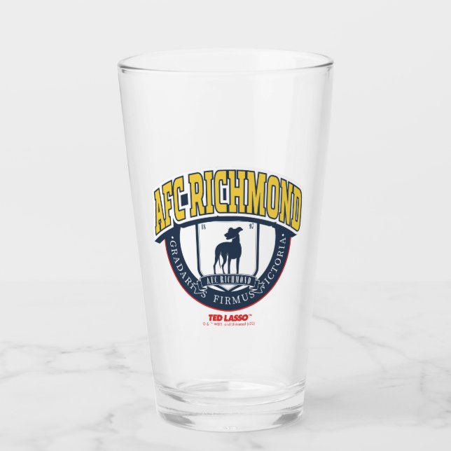 Ted Lasso | AFC Richmond Athletic Circle Badge Glass (Front)