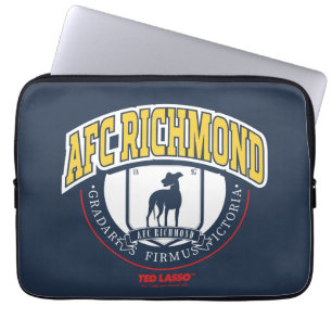 Ted Lasso   AFC Richmond Athletic Circle Badge Laptop Sleeve