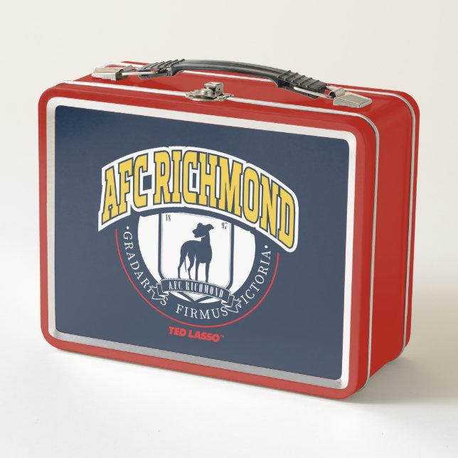 Ted Lasso | AFC Richmond Athletic Circle Badge Metal Lunch Box (Front)