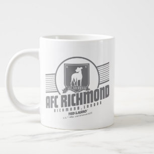 Ted Lasso   AFC Richmond Athletic Stripe Graphic Large Coffee Mug