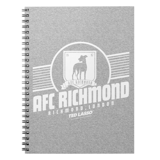 Ted Lasso | AFC Richmond Athletic Stripe Graphic Notebook (Front)