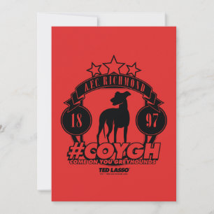 Ted Lasso AFC Richmond #COYGH Card