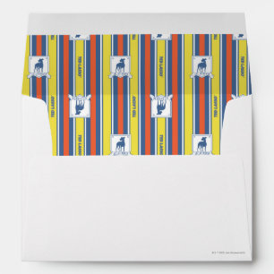Ted Lasso AFC Richmond Logo Stripe Pattern Envelope