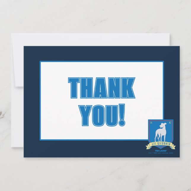 Ted Lasso | AFC Richmond Team Logo Card (Front)