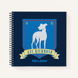 Ted Lasso   AFC Richmond Team Logo Notebook
