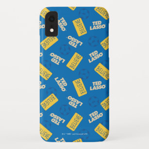 Ted Lasso   Believe Sign and Ball Toss Pattern Case-Mate iPhone Case