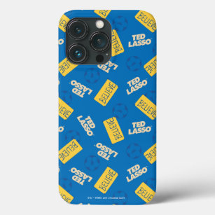 Ted Lasso   Believe Sign and Ball Toss Pattern iPhone 13 Pro Case