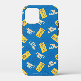 Ted Lasso   Believe Sign and Ball Toss Pattern iPhone 12 Mini Case