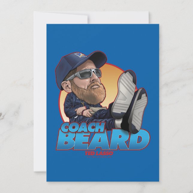 Ted Lasso | Coach Beard Bobblehead Card (Front)