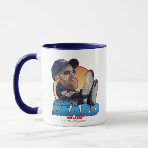 Ted Lasso   Coach Beard Bobblehead Mug