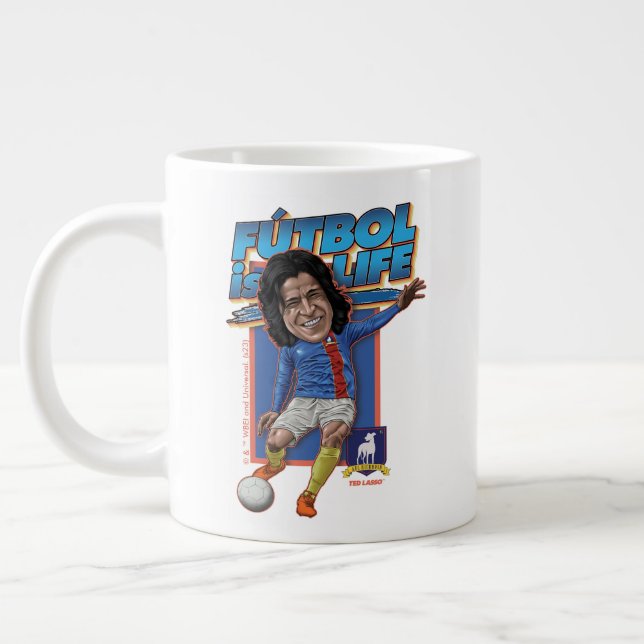 Ted Lasso | Dani Rojas Bobblehad Large Coffee Mug (Left)