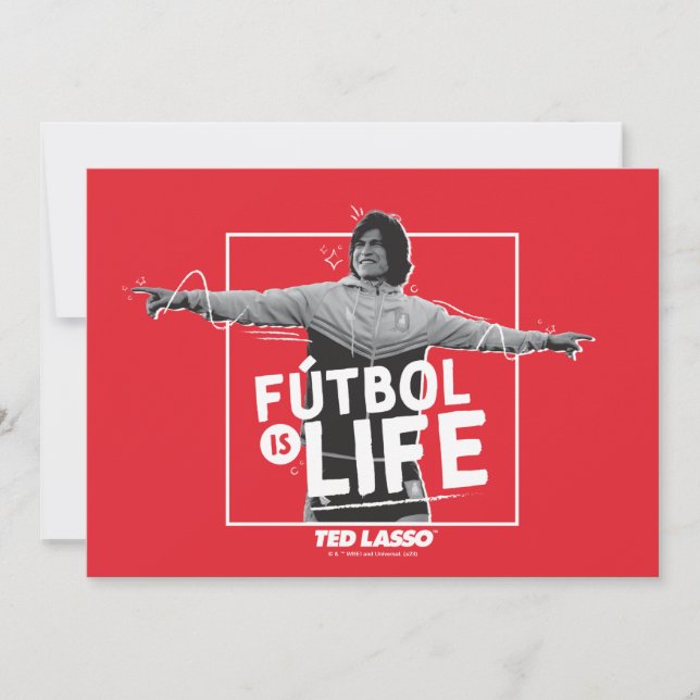 Ted Lasso | Dani Rojas Fútbol is Life Card (Front)