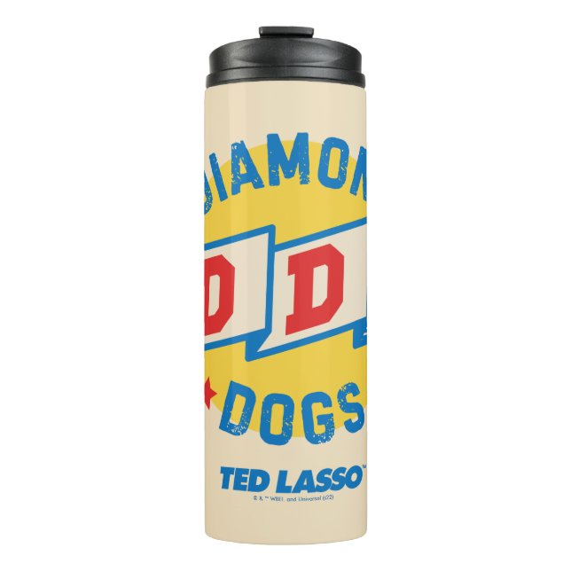 Ted Lasso | Diamond Dogs Pennant Graphic Thermal Tumbler (Front)