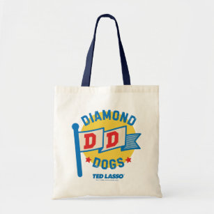 Ted Lasso   Diamond Dogs Pennant Graphic Tote Bag