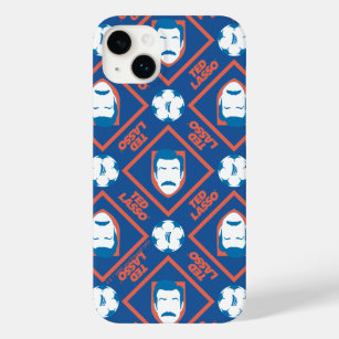 Ted Lasso   Face and Ball Diamond Pattern Case-Mate iPhone 14 Plus Case