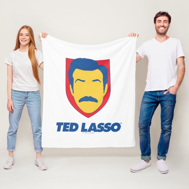 Ted Lasso | Face Icon Fleece Blanket (In Situ)