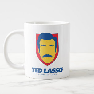 Ted Lasso   Face Icon Large Coffee Mug