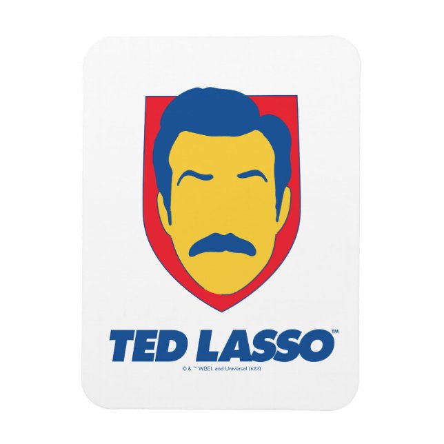 Ted Lasso | Face Icon Magnet (Vertical)