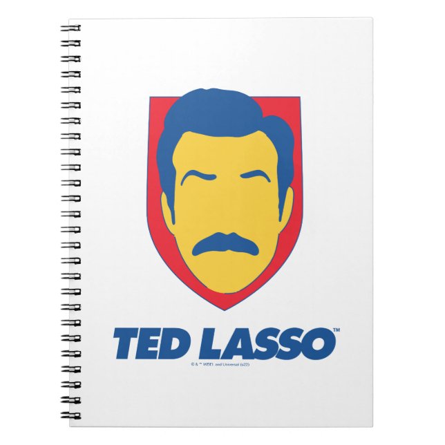Ted Lasso | Face Icon Notebook (Front)